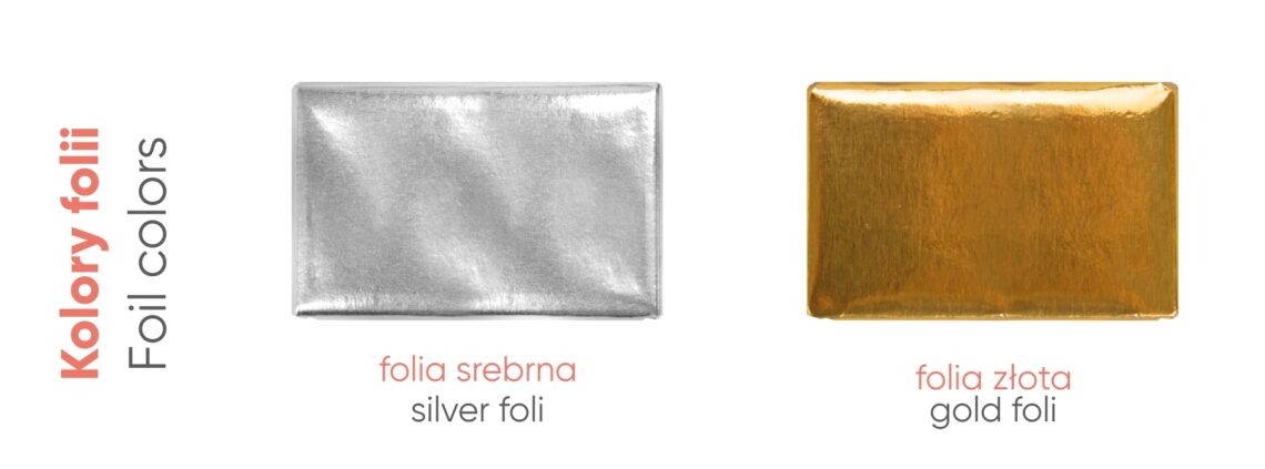 slodkie.com kolor folii złoty srebrny