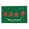 Zestaw czekoladek Świąteczna Kartka Z Bombkami