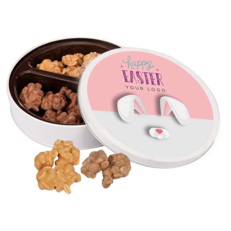 ADVERTISING SWEETS CLUSTERS TIN