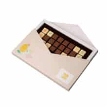 SET OF CHOCOLATES CHOCO TEXT 3 LINES IN ENVELOPE SEPARATE EASTER