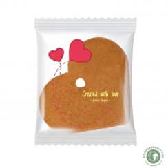 HEART SHAPED GINGERSNAP COOKIE